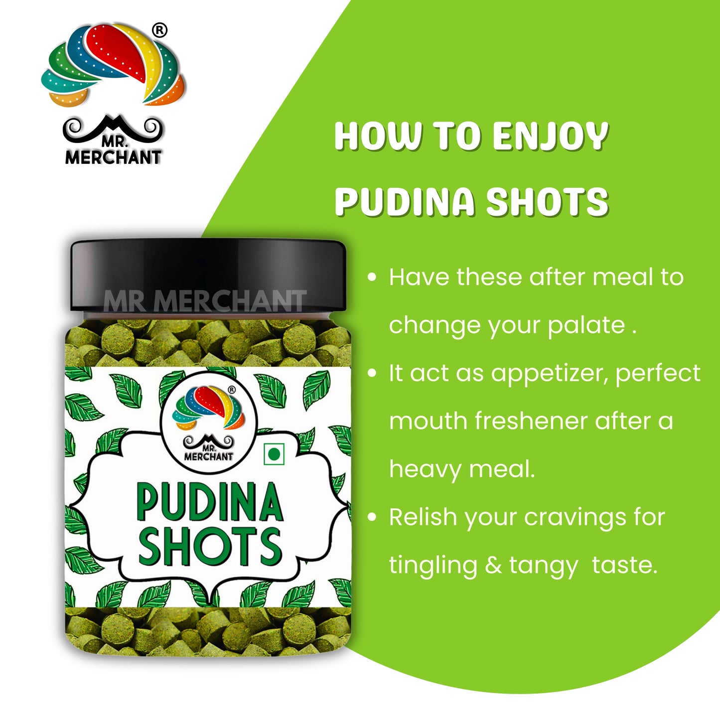 Pudina Shots, 300g