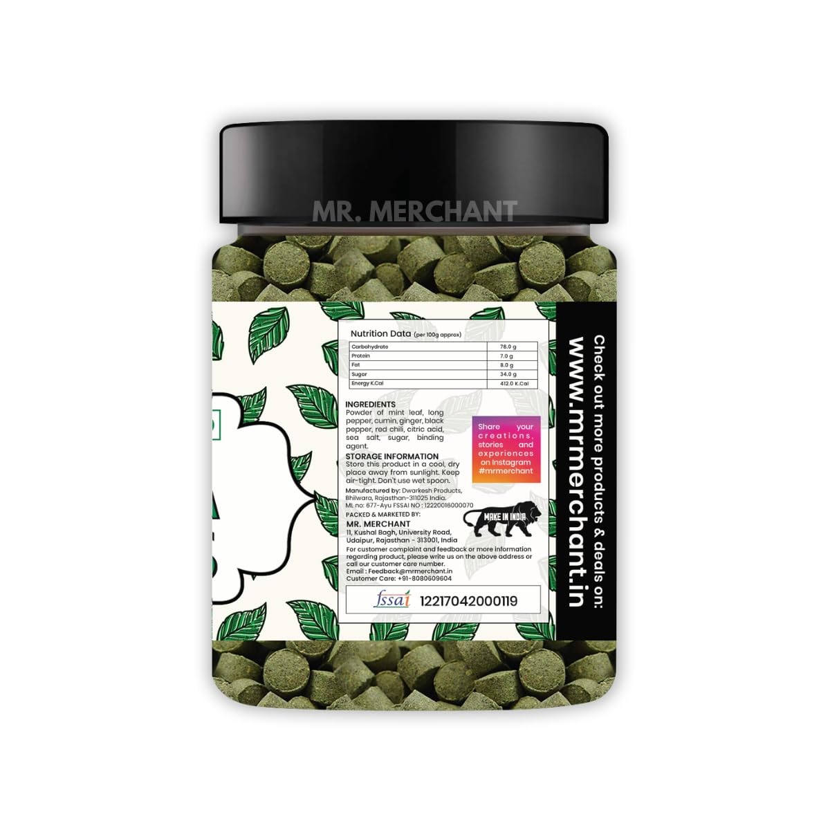 Pudina Shots, 300g