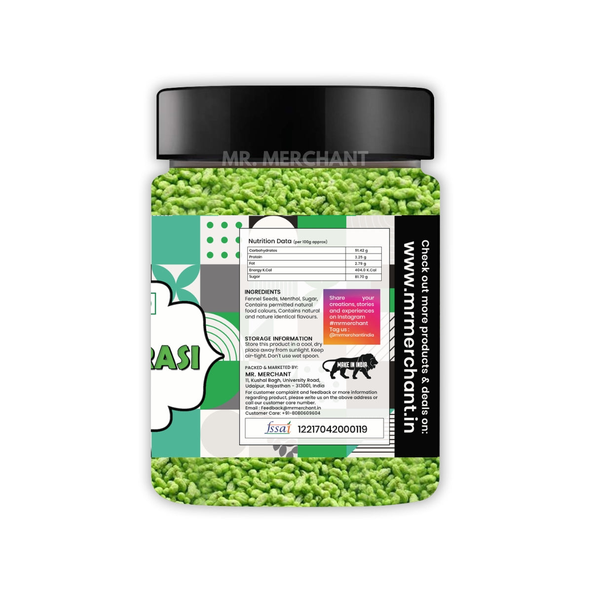 Green Madrasi Saunf 300g