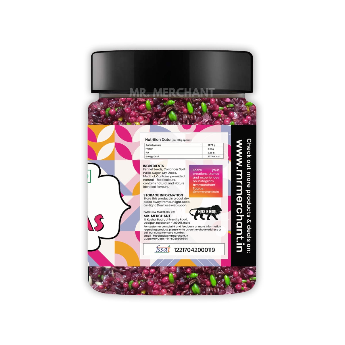 Gulab Mukhwas Mouth Freshener Mix, 300g