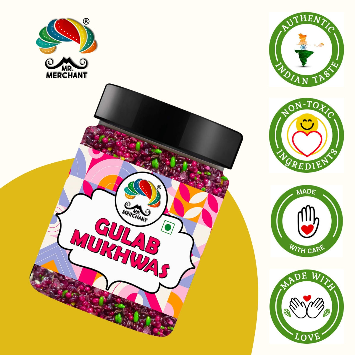 Gulab Mukhwas Mouth Freshener Mix, 300g