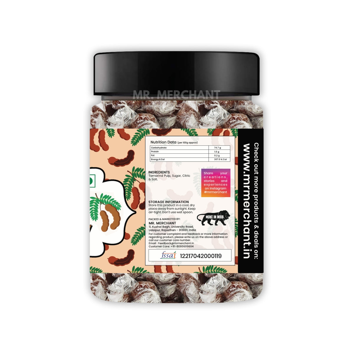 Khatti Meethi Imli Candy – Tangy & Sweet Tamarind Treat, 300 g