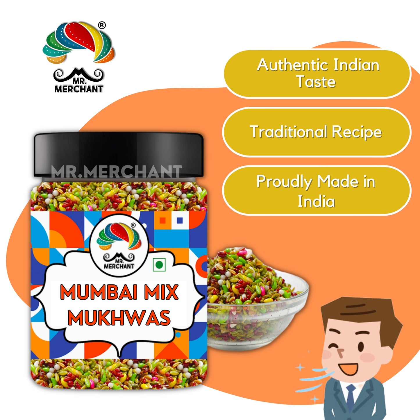 Mumbai Mix Mukhwas Mouth Freshener, 300g
