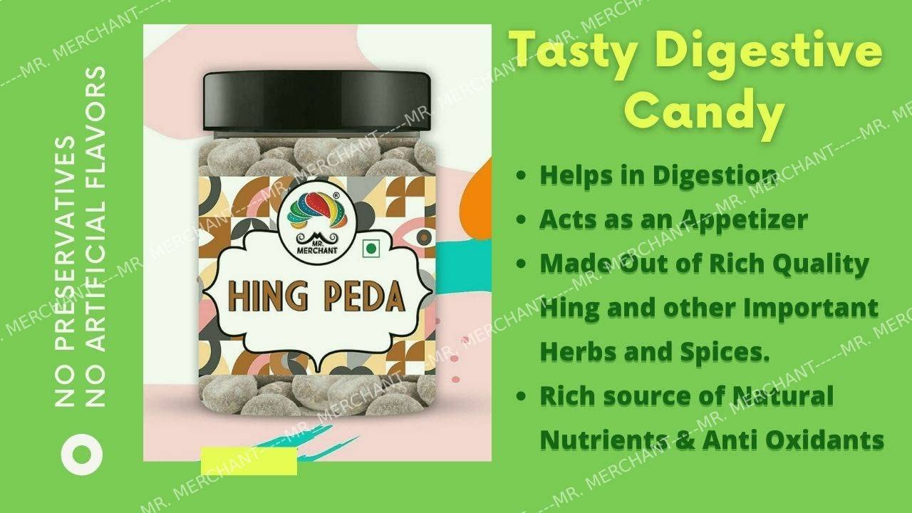Hing Peda (Pachak Hing Churan Goli Mukhwas), 300g