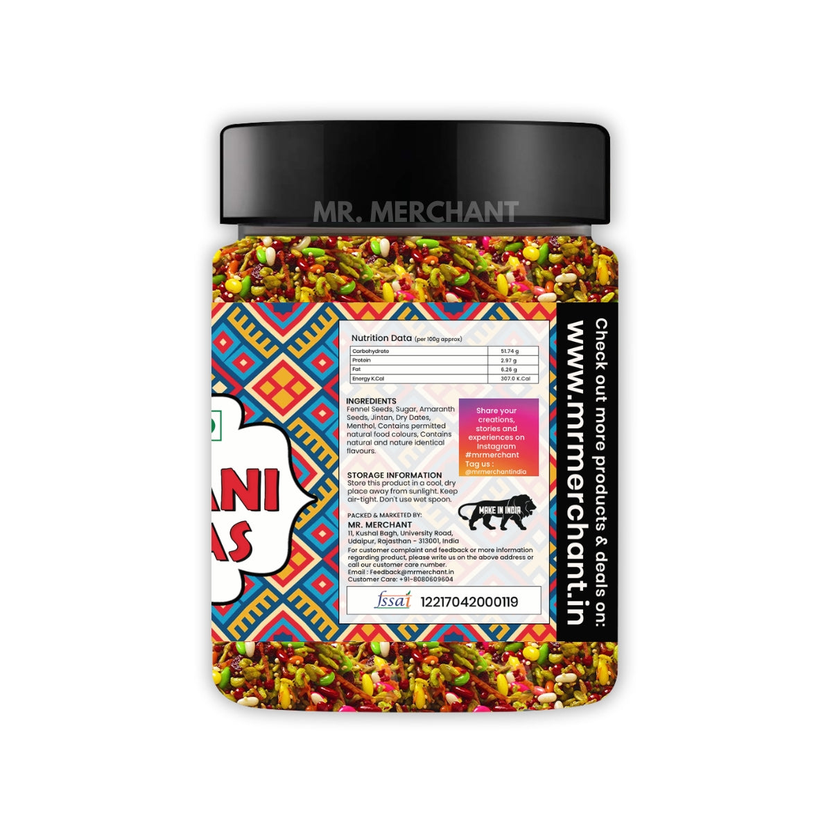 Rajasthani Mukhwas Mouth Freshener Mix, 300g