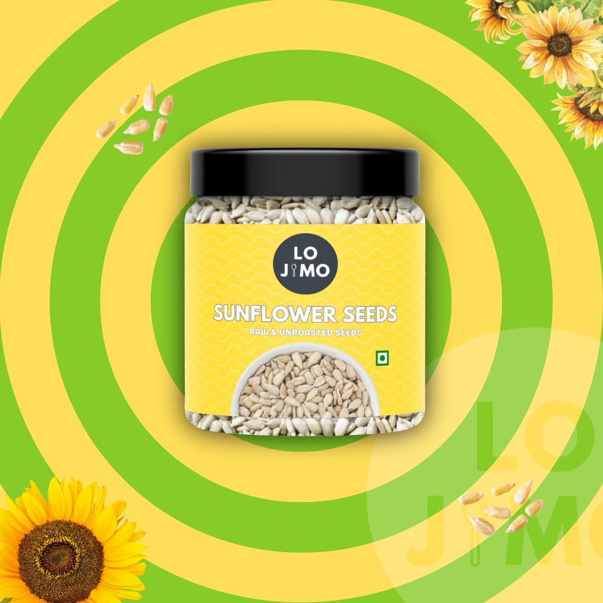 Lojimo Raw Sunflower Seeds 300g