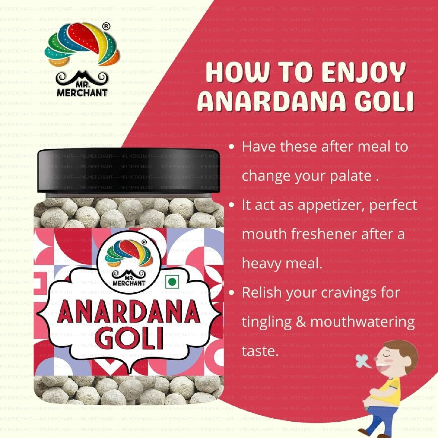Pachak Anardana Goli, 300g