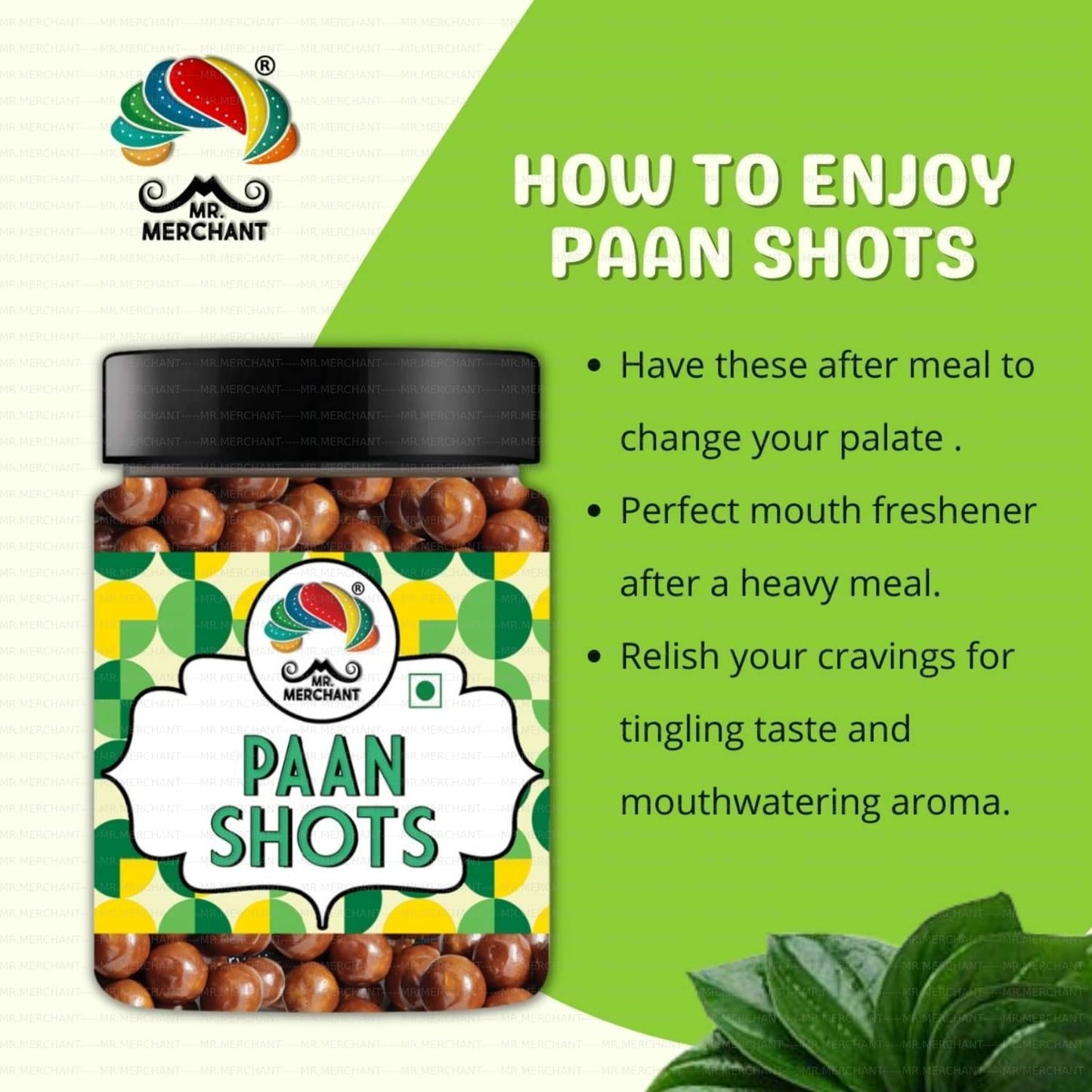 Paan Shots (Chewable Paan Candy), 250g