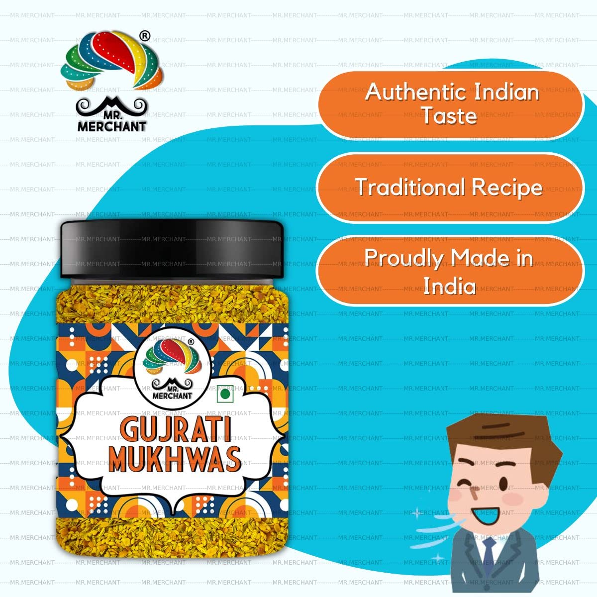 Gujarati Mukhwas (Tangy Flavor), 250g