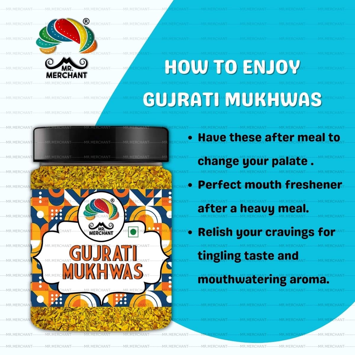 Gujarati Mukhwas (Tangy Flavor), 250g