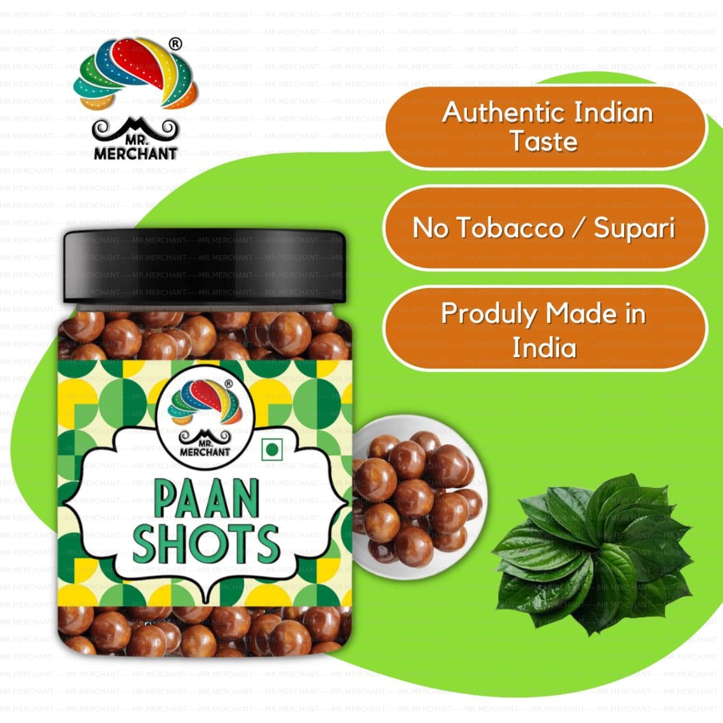 Paan Shots (Chewable Paan Candy), 250g