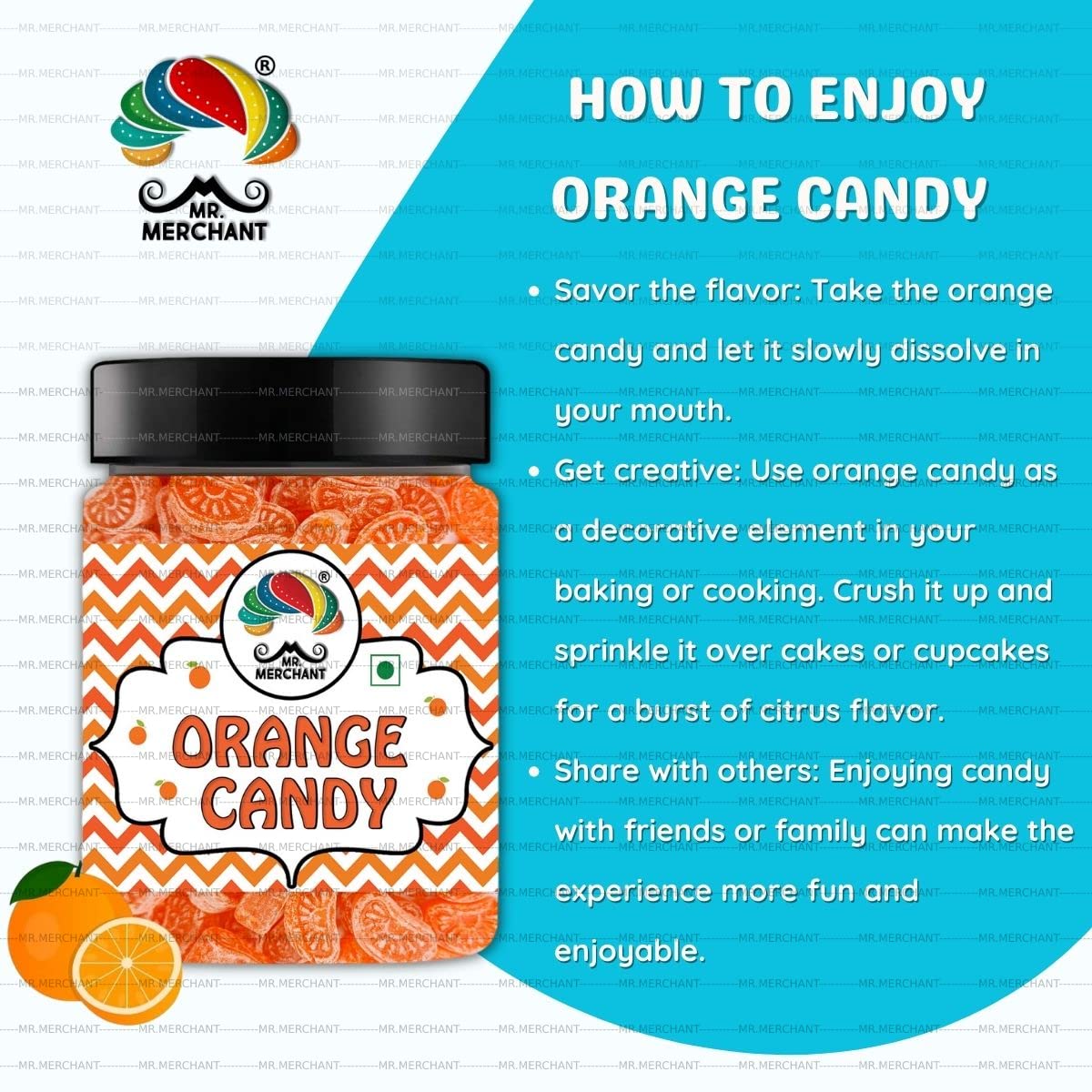 Orange Candy (Narangi Goli), 300g