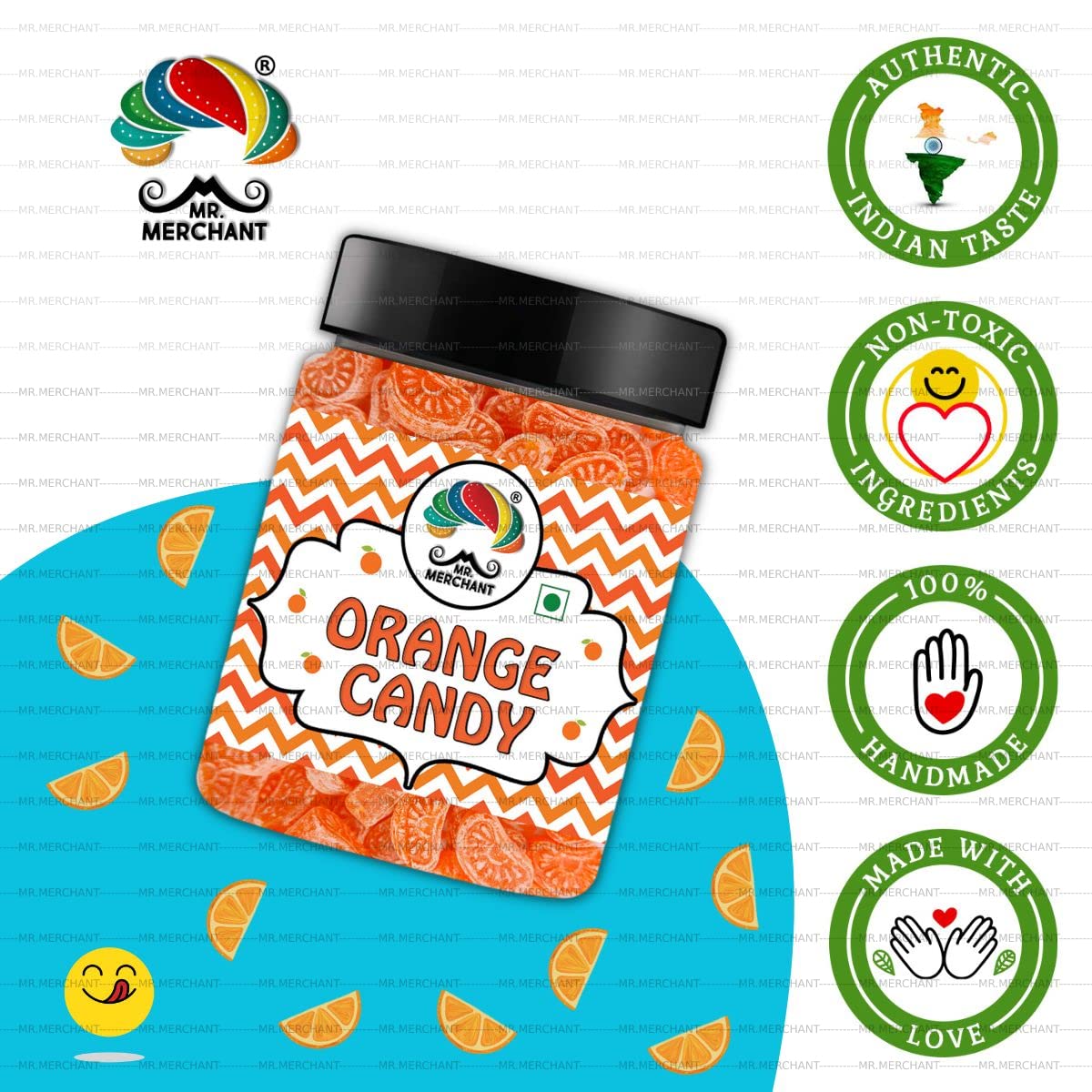 Orange Candy (Narangi Goli), 300g