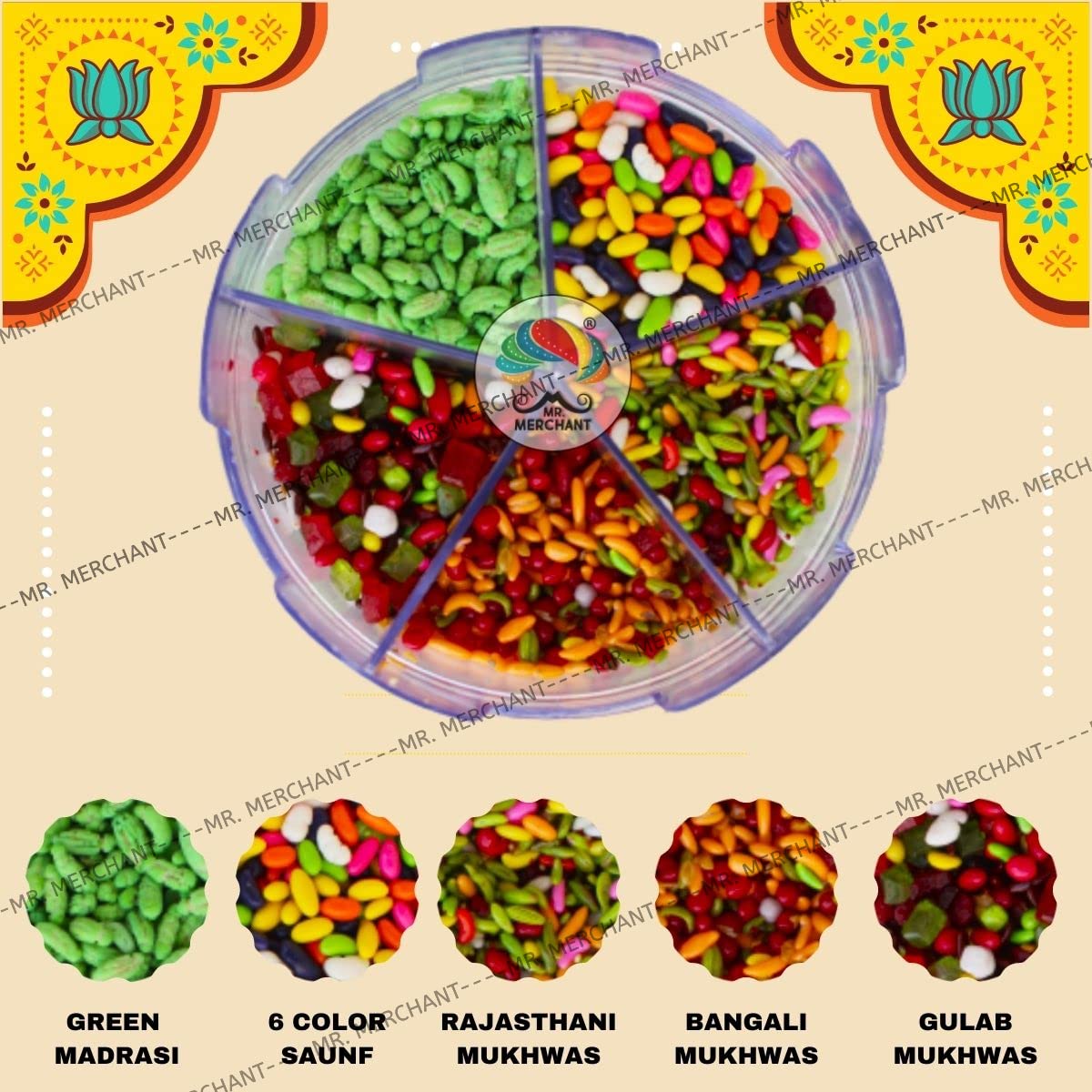 5 in 1 Mukhwas Mouth Freshener Mix, 300g