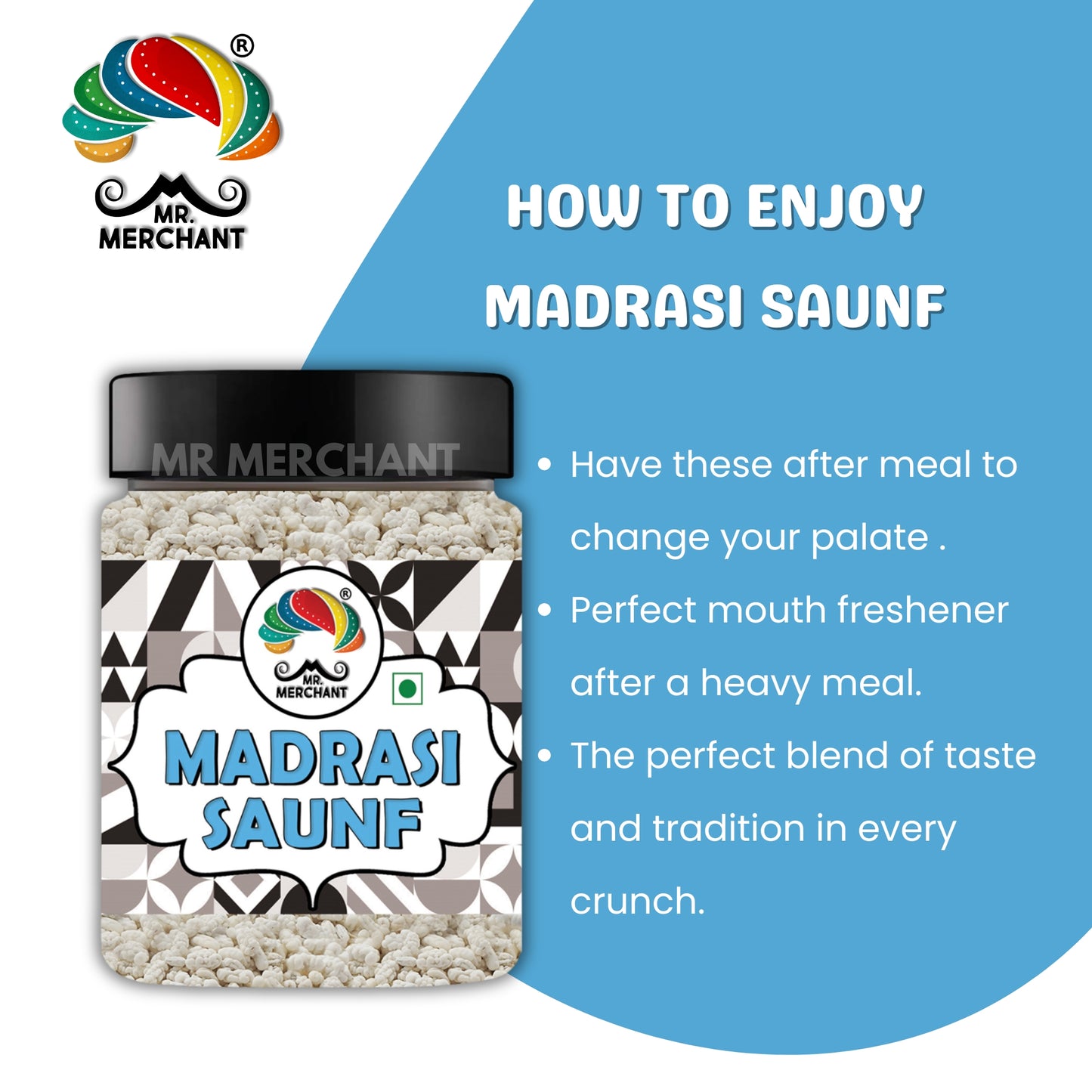 Madrasi Saunf, 300g