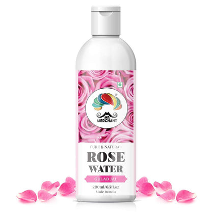 Rose Water (Edible Gulab Jal), 200ml