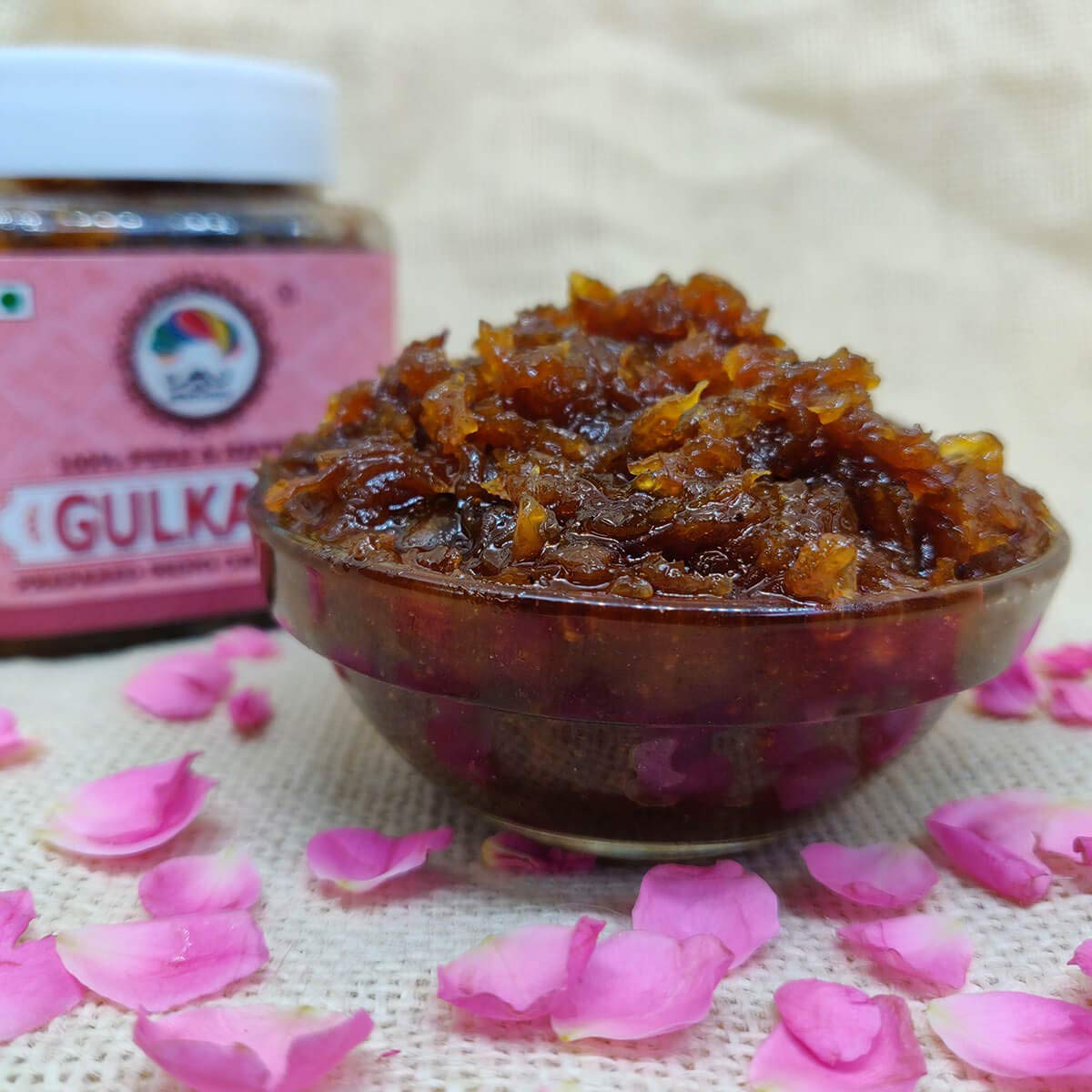 Gulkand (Prepared using Haldighati's Chaitri Rose Petals),, 250g