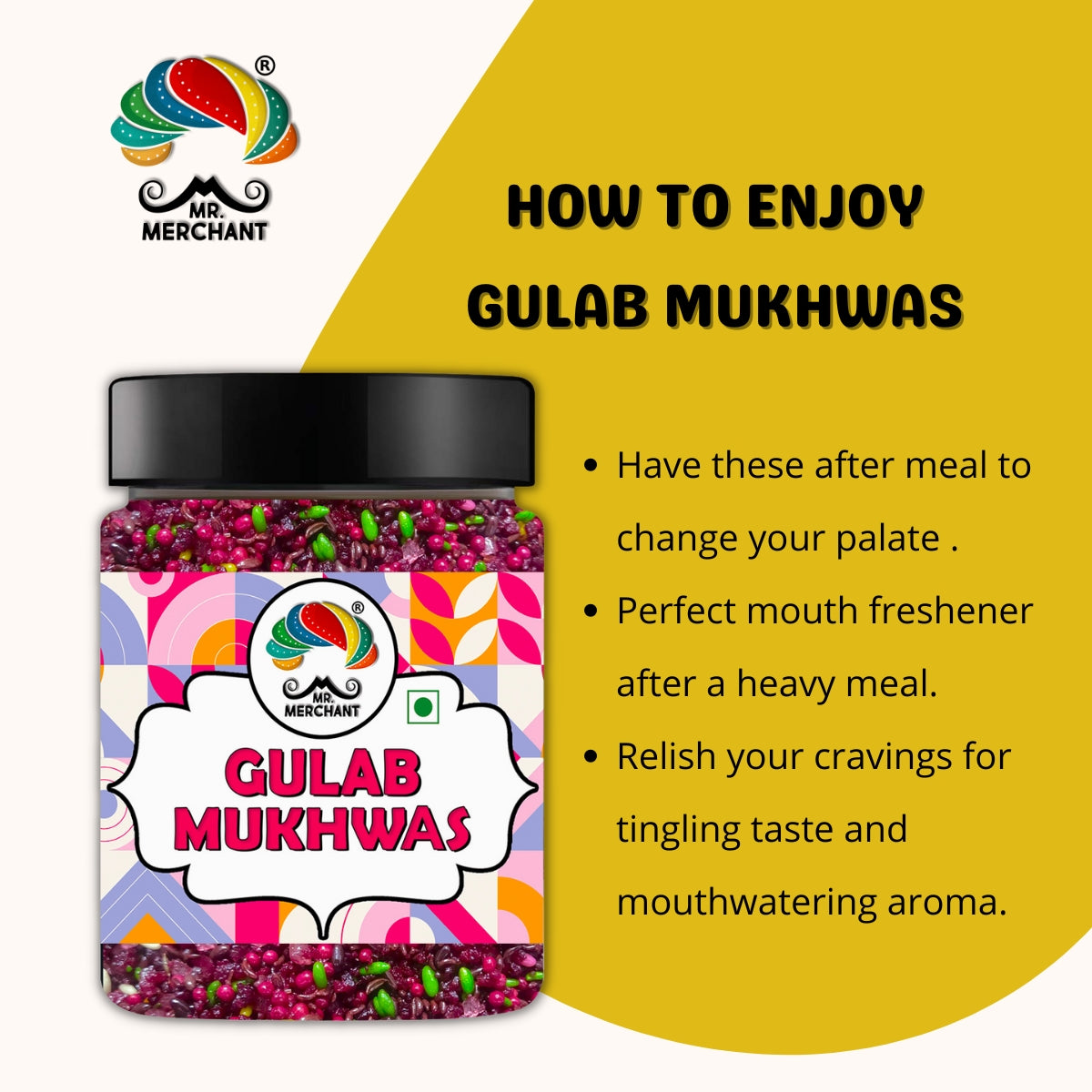 Gulab Mukhwas Mouth Freshener Mix, 300g