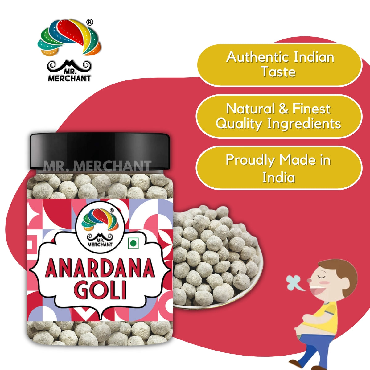 Pachak Anardana Goli, 300g