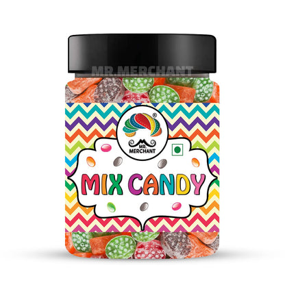 Mix Candy (Orange, Paan, Kala Khatta, Kacchi Kairi), 300g