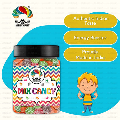 Mix Candy (Orange, Paan, Kala Khatta, Kacchi Kairi), 300g