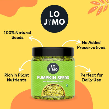 Lojimo Raw Pumpkin Seeds 300g