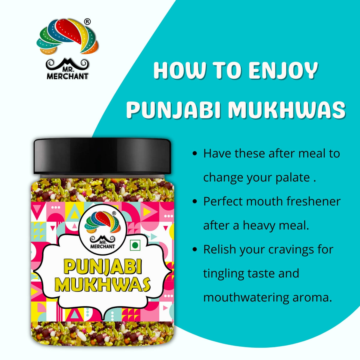 Punjabi Mukhwas Mouth Freshener Mix, 300g
